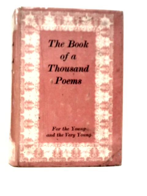 The Book of a Thousand Poems von Various