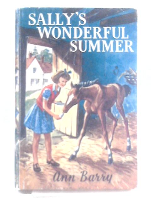 Sally's Wonderful Summer By Ann Barry