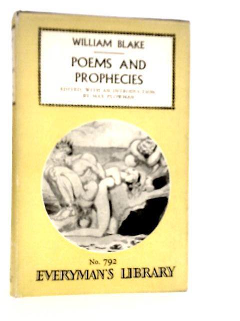 Blake's Poems and Prophecies von William Blake