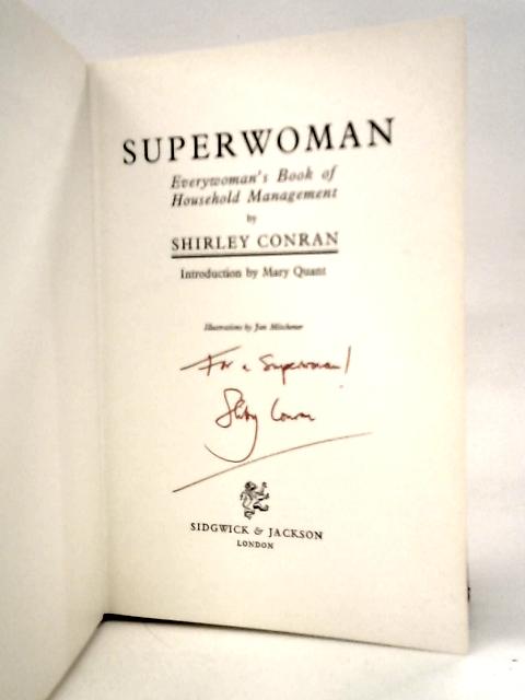 Superwoman: Every Woman's Book of Household Management von Shirley Conran