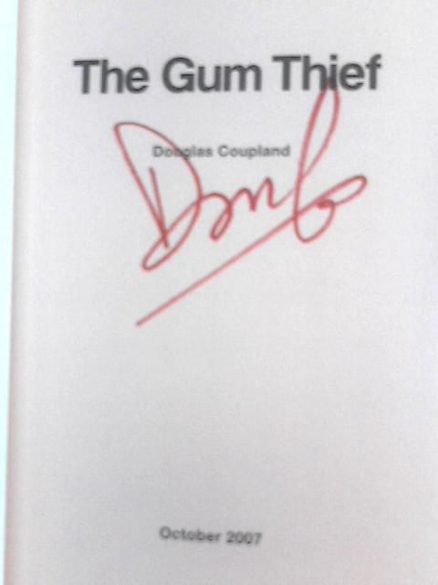 The Gum Thief By Douglas Coupland