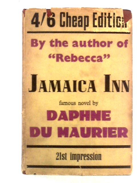 Jamaica Inn By Daphne du Maurier