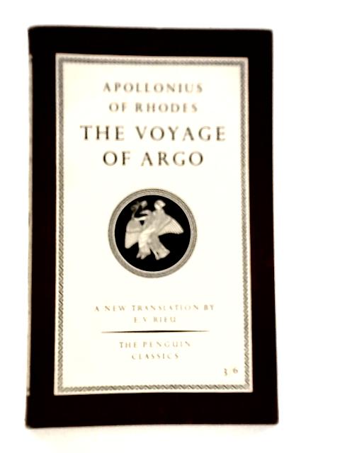 The Voyage of Argo By Apollonius of Rhodes