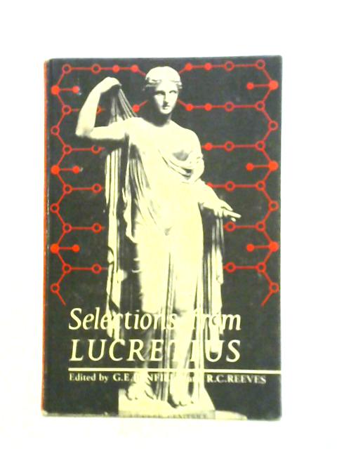 Selections By Titus Lucretius Carus