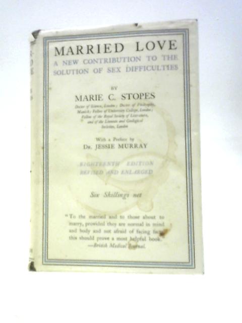 Married Love von Marie Carmichael Stopes