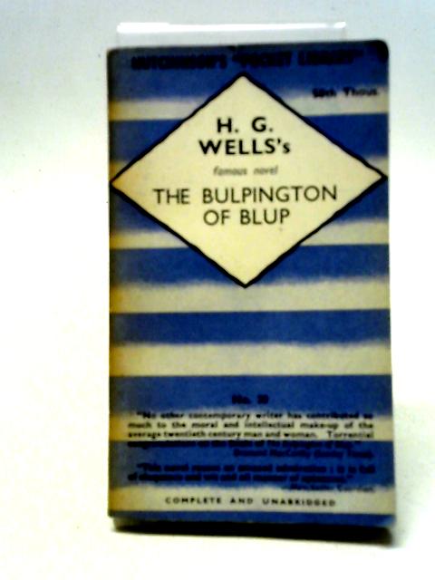 The Bulpington of Blup By H G Wells