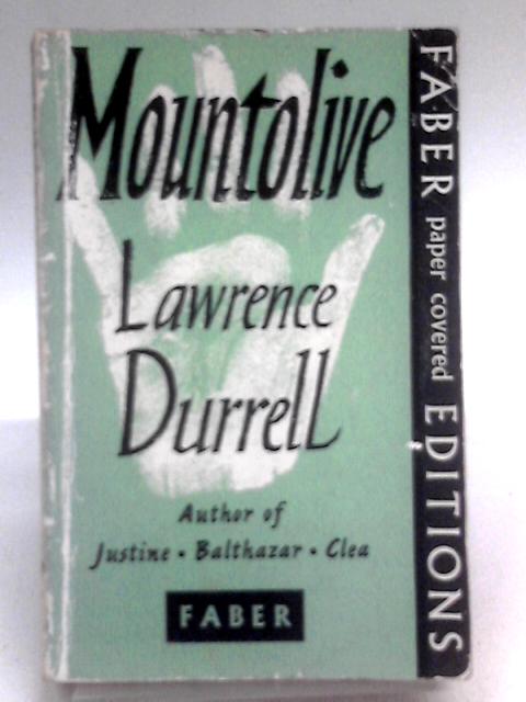 Mountolive: A Novel von Lawrence Durrell