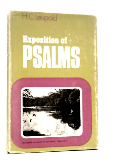 Exposition Of Psalms By H.C.Leupold