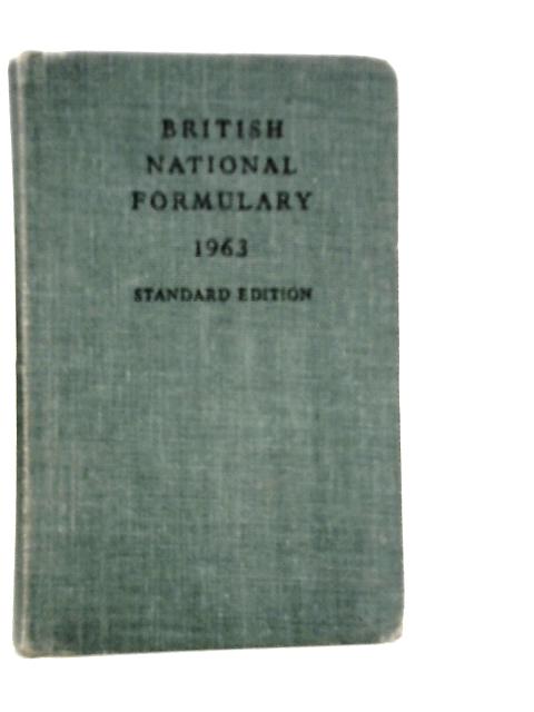 British National Formulary 1963