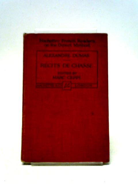 Recits De Chasse By Alexandre Dumas