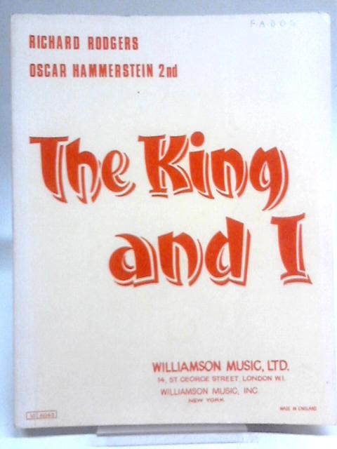 The King and I: Vocal Score von Richard Rodgers Oscar Hammerstein 2nd