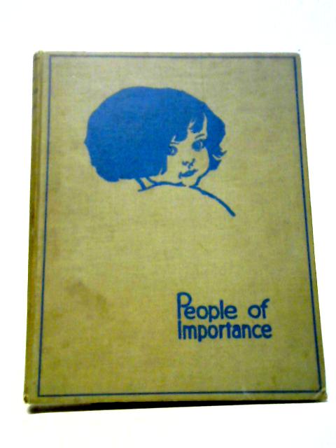 People of Importance By J.H. Dowd, Brenda E Spender