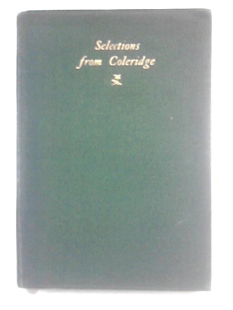 Selections from the Poems of Coleridge von Samuel Taylor Coleridge