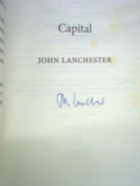 Capital By John Lanchester