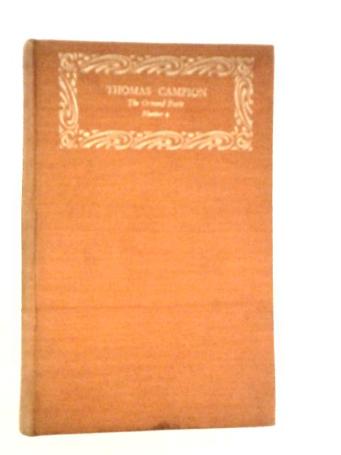 Thomas Campion, Selected Poems By G.D.H. & M.I.Cole