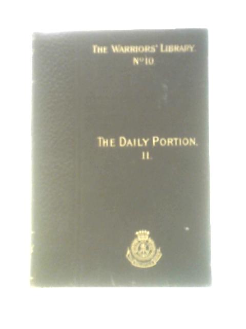 The Warrior's Daily Portion No. 2 By General Booth