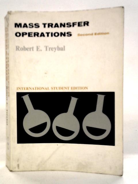 Mass Transfer Operations By Robert E.Treybal