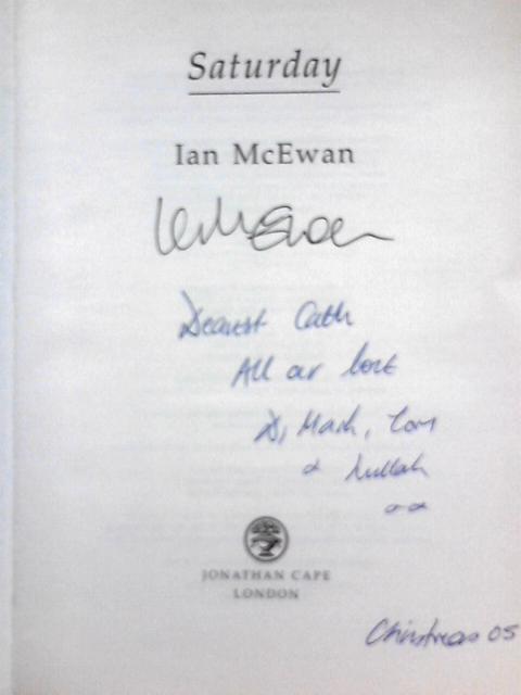 Saturday By Ian McEwan