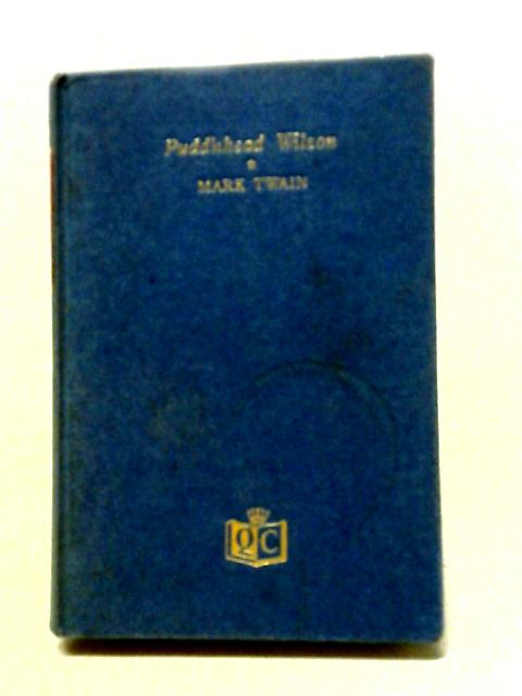 Pudd'nhead Wilson By Mark Twain