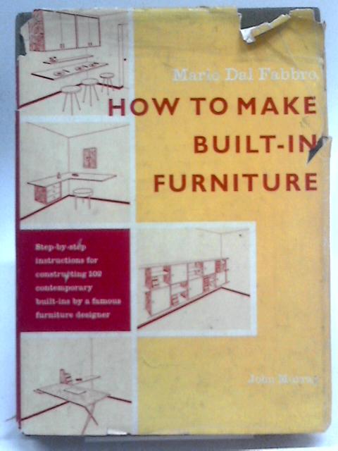 How to Make Built-In Furniture By Mario Dal Fabbro