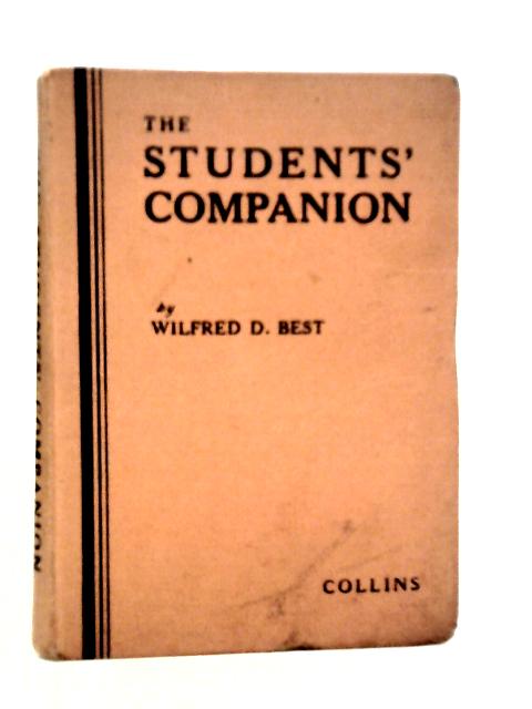 The Students' Companion von Wilfred D.Best