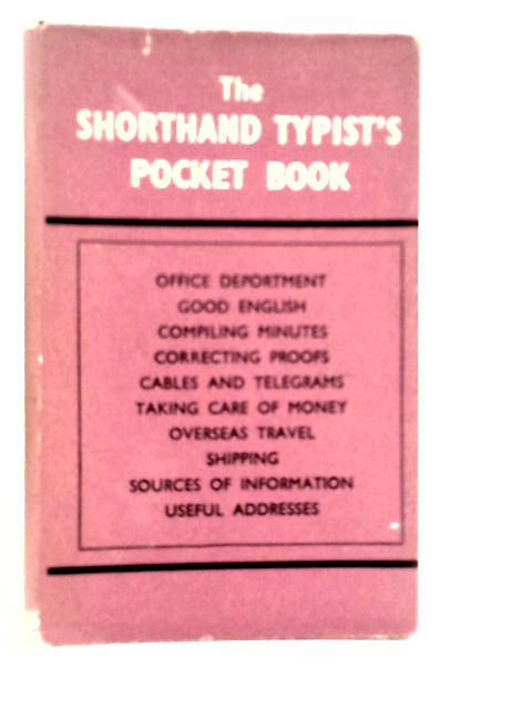 The Shorthand Typist's Pocket Book von Carlton Wallace (Edt.)