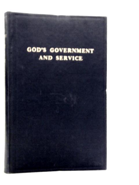 God's Government and Service 1931-1942 Vol.212 von J.Taylor