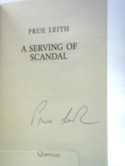 A Serving of Scandal By Prue Leith