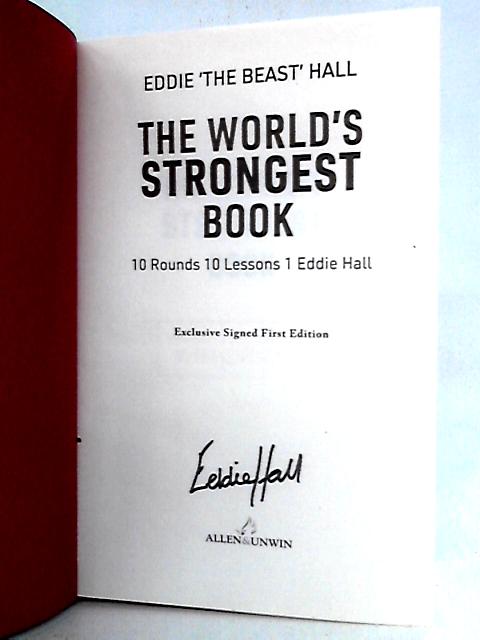 The World's Strongest Book By Eddie Hall