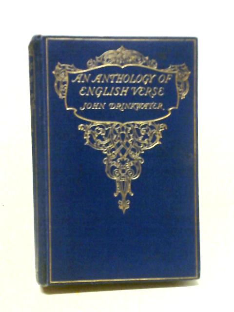 An Anthology of English Verse von John Drinkwater