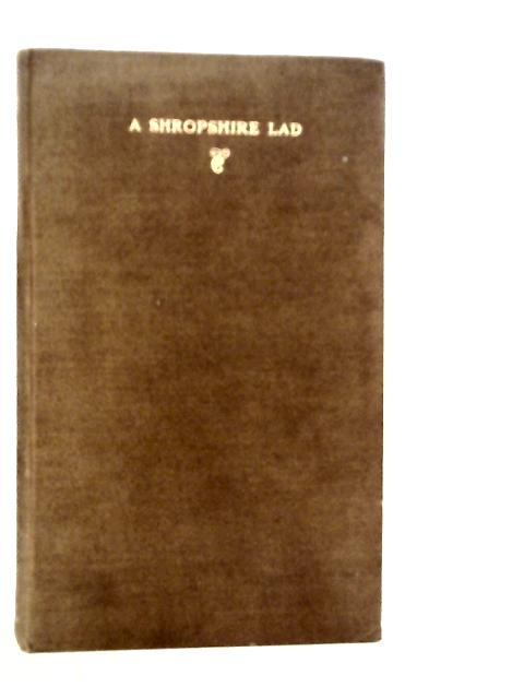 A Shropshire Lad By A.E.Housman