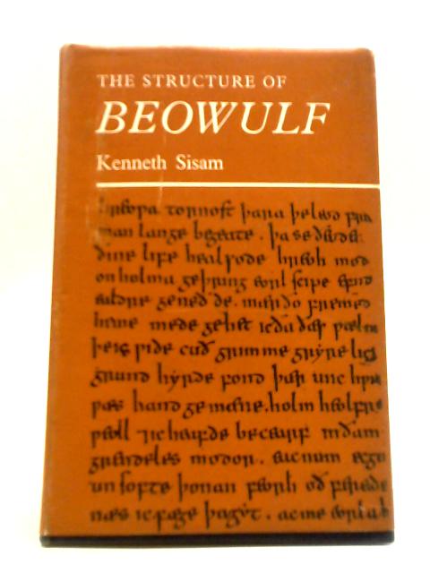 The Structure of Beowulf von Kenneth Sisam