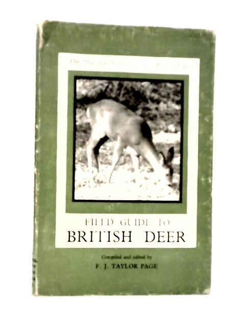 Field Guide to British Deer By F.J.Taylor Page