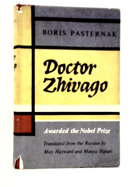 Doctor Zhivago By Boris Pasternak