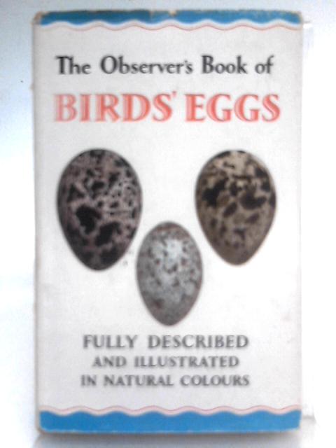 The Observer's Book Of Birds' Eggs By G. Evans