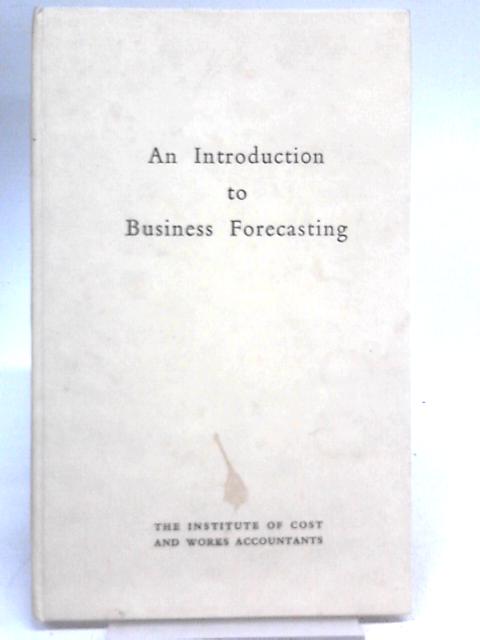 An Introduction to Business Forecasting von Unstated