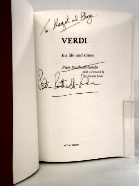 Verdi By Peter Southwell-Sandler