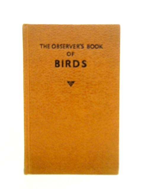 The Observer's Book of Birds By S. Vere Benson