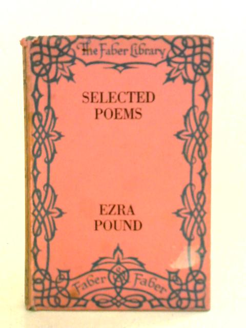 Ezra Pound Selected Poems von T. S. Eliot (ed.)