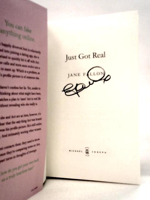 Just Got Real By Jane Fallon