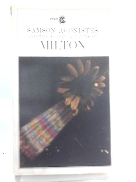 Samson Agonistes By John Milton