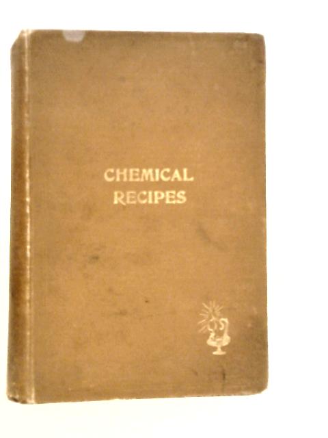 Chemical Recipes By The Atlas Chemical Company