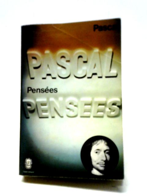 Pensees By Pascal