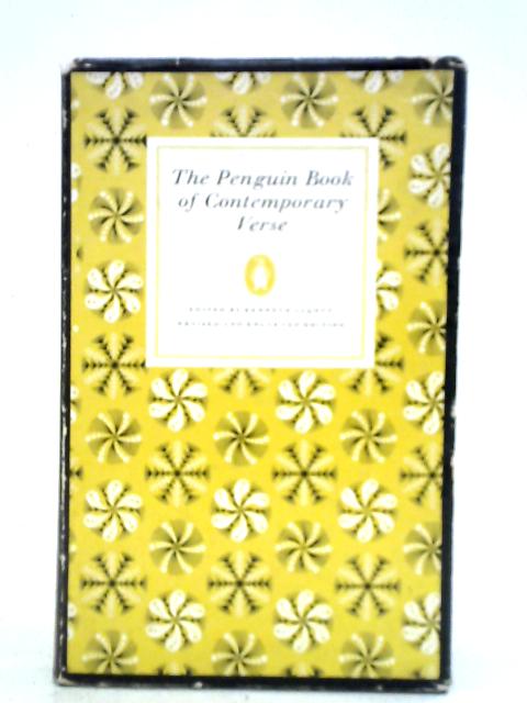 The Penguin Book of Contemporary Verse 1918-60 By Kenneth Allott