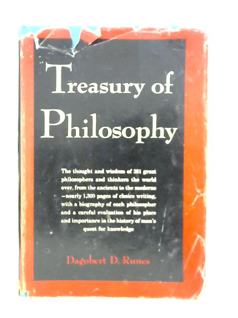 Treasury of Philosophy von Dagobert D. Runes (ed.)