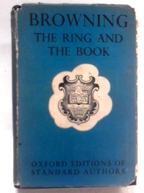 The Ring And The Book By Robert Browning