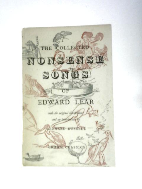 The Collected Nonsense Songs of Edward Lear By Edward Lear