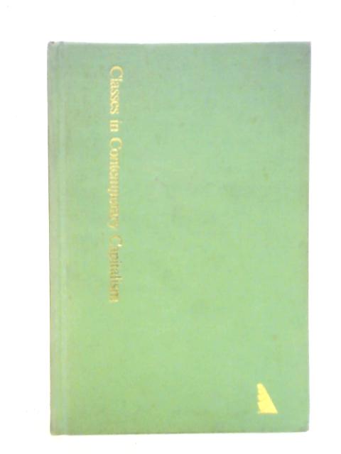 Classes in Contemporary Capitalism By Nicos Poulantzas