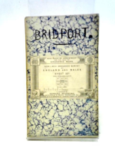 New 1 Inch Ordnance Survey of England ad Wales Cloth Map Sheet 327 (Bridport) By Anon