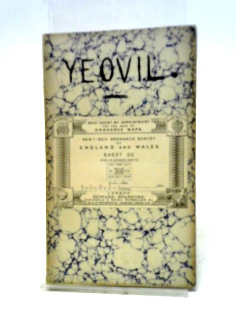 New 1 Inch Ordnance Survey of England and Wales Cloth Map Sheet 312 (Yeovil) By Edward Stanford